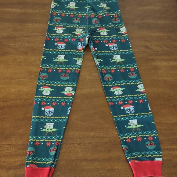 Hannah Andersson kids STAR WARS The Mandalorian Long John Pajama Top&pant size 8 - Picture 10 of 11